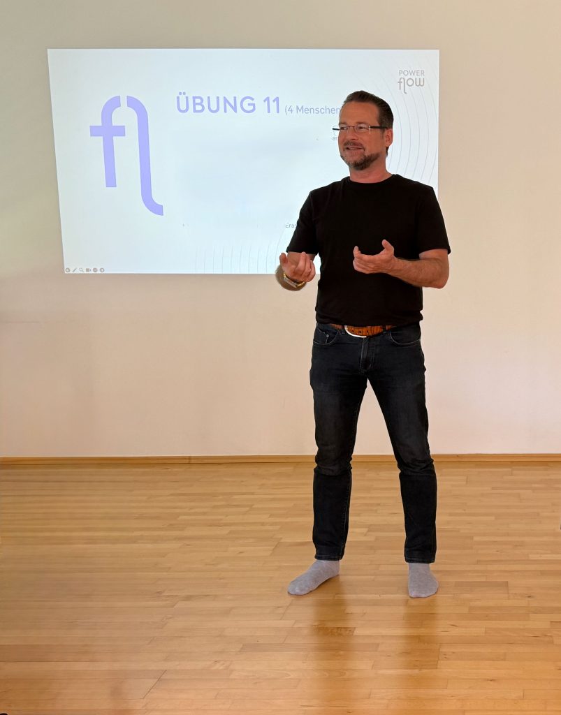 Michael Karl Gasser als Seminarleiter Michael Karl Gasser als Seminarleiter